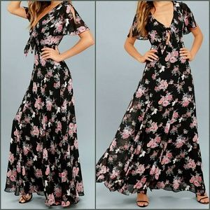 NWT floral maxi dress